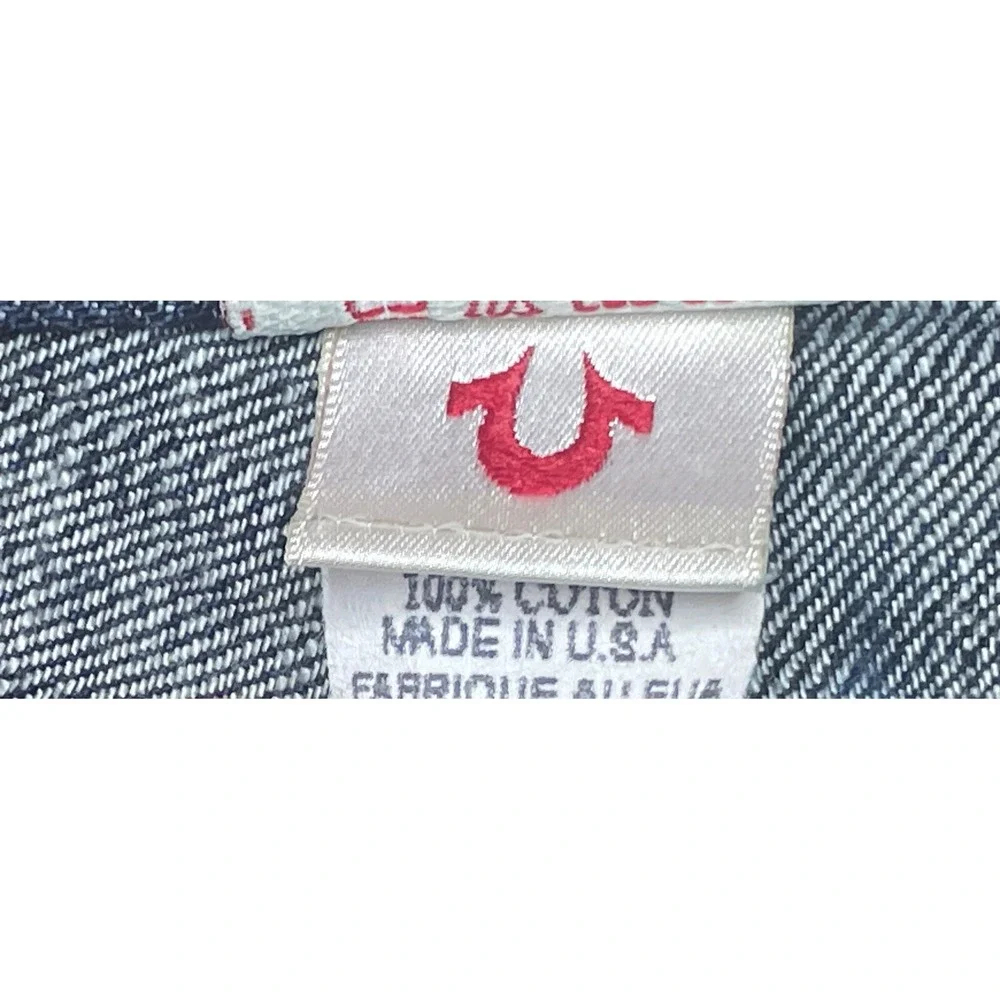 True Religion Section Straight Vtg Y2K Men's‎ Denim Jeans Size 34
